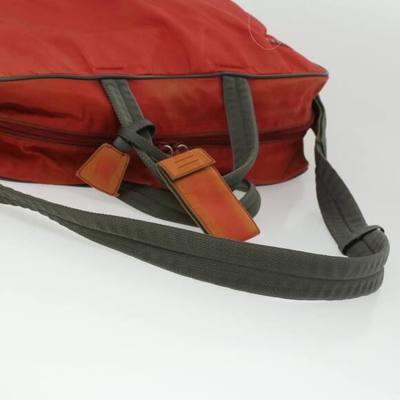 PRADA Hand Bag Nylon Red - Picture 9 of 10